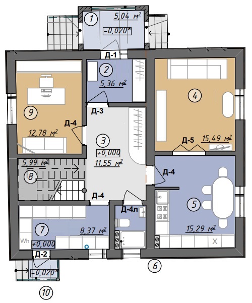 plan pervogo etazha