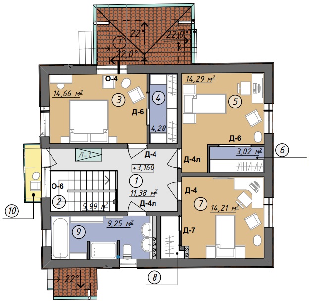 plan vtorogo etazha